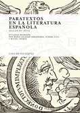 Paratextos en la literatura española