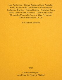 Casa de Velázquez - Académie de France à Madrid 2021